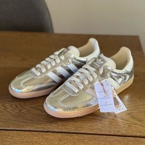 Adidas Samba OG Silver Metallic